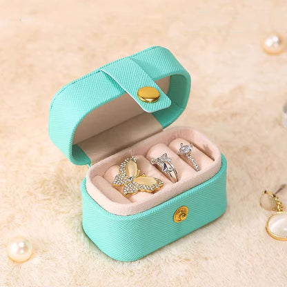 Mini Portable Jewelry Storage Box-Travel-Friendly