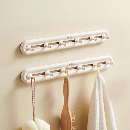 Wall-Mounted Door Hooks: Strong, Heavy-Duty, No Drilling, Ideal for Clothes