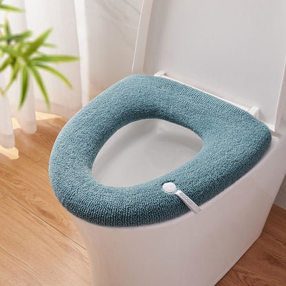 Thickened Winter Toilet Seat Cover – Built-In Handle