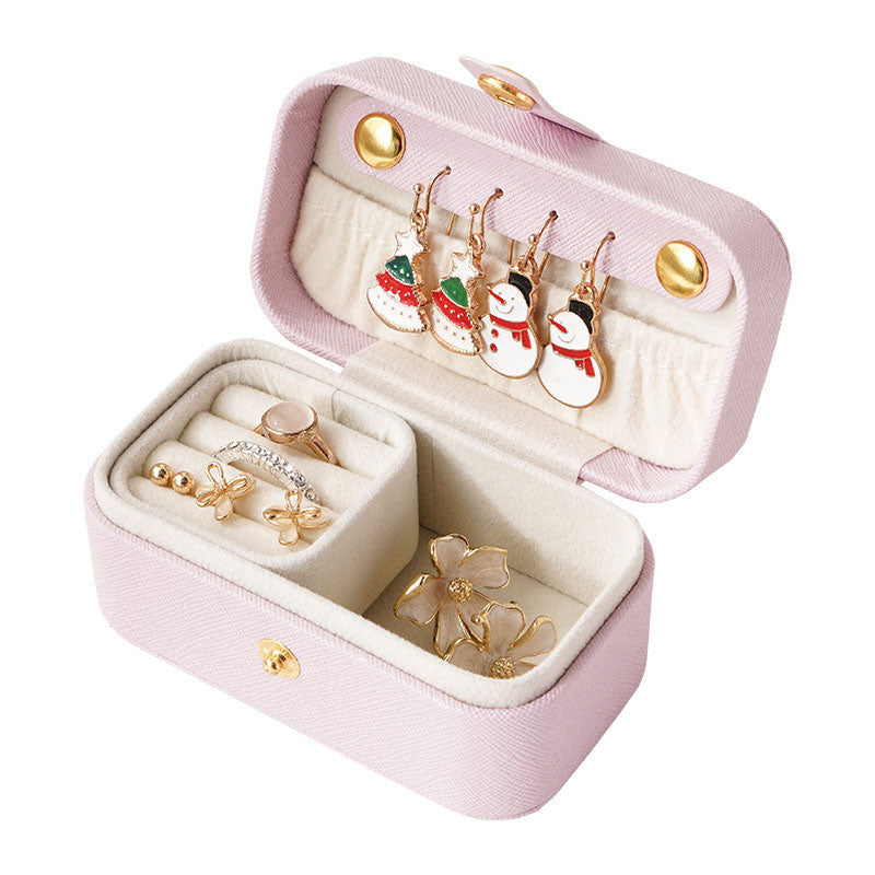 Mini Portable Jewelry Storage Box-Travel-Friendly