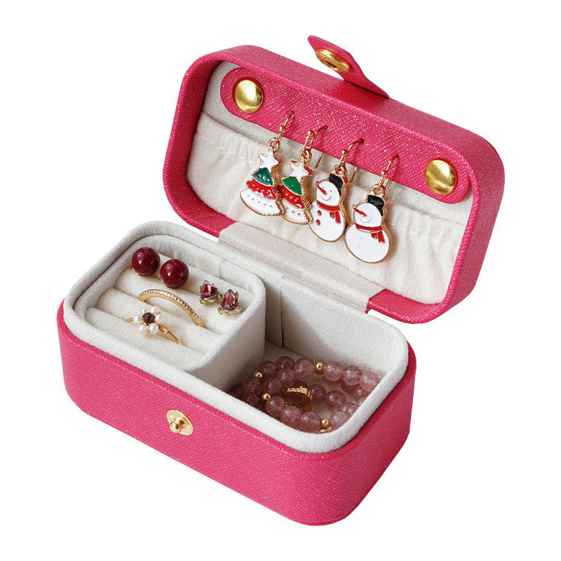 Mini Portable Jewelry Storage Box-Travel-Friendly