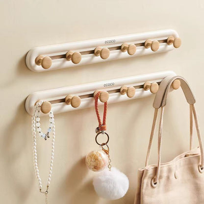 Wall-Mounted Door Hooks: Strong, Heavy-Duty, No Drilling, Ideal for Clothes