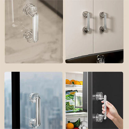 Diamond Suction Cup Door Handle