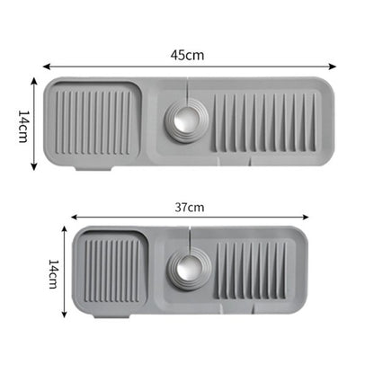 Sink Drain Pad Water Draining Mould-proof Durable Fast Drying Faucet Pad