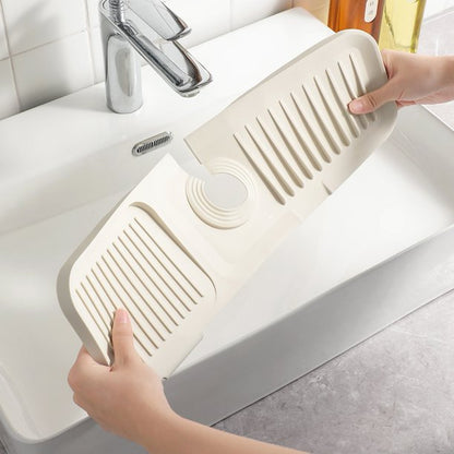 Sink Drain Pad Water Draining Mould-proof Durable Fast Drying Faucet Pad