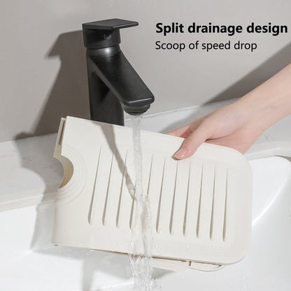 Sink Drain Pad Water Draining Mould-proof Durable Fast Drying Faucet Pad